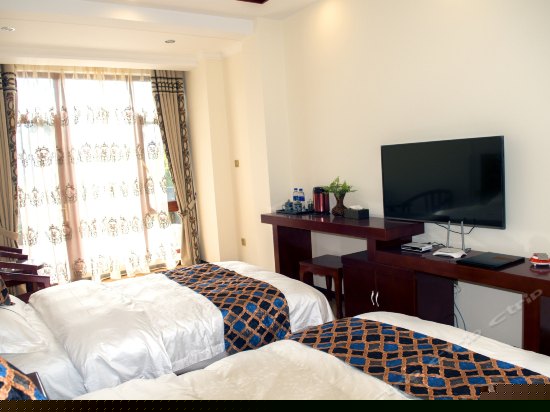 花园海景双床房