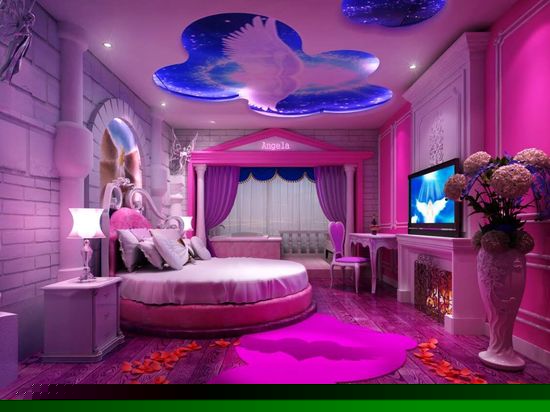 浪漫梦幻主题房