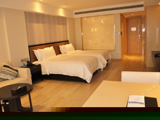 高级园景双床房