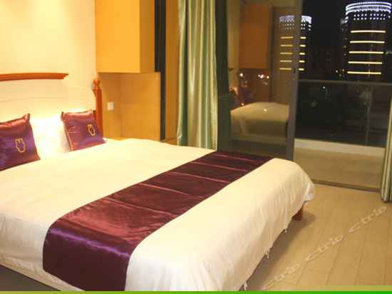 雅致园景1室2厅大床房