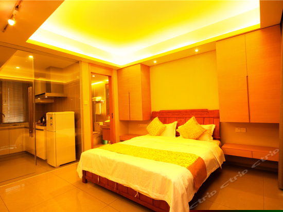 雅致园景1室2厅大床房