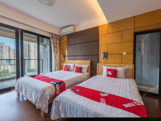 温馨海景子母房