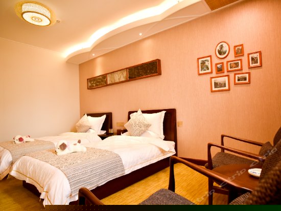 梯田花海观景双床房