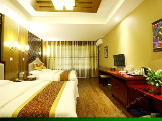 独立阳台观景双床房