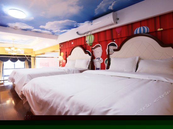 樱桃小丸子主题双床间