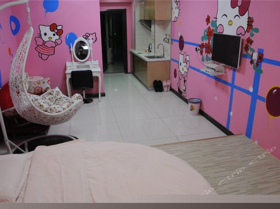 手绘艺术主题房B