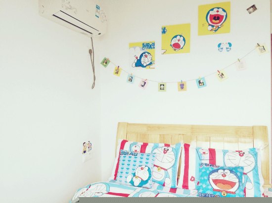 蓝胖子主题大床房