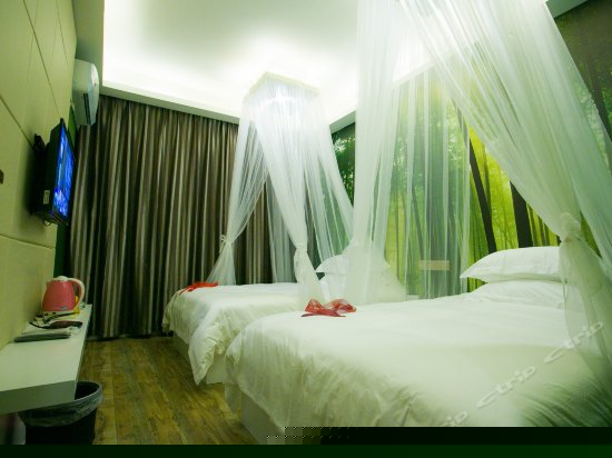 如果爱主题双床房