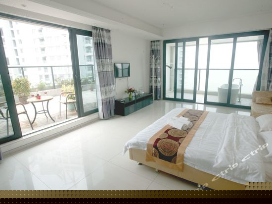 奢华全海景超级空中花园大床房