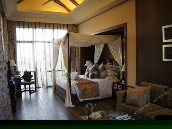 花园或观景水疗别墅