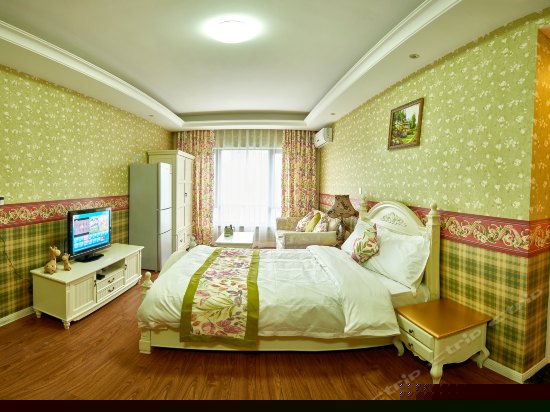 美式乡村复古主题大床房