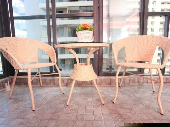 浪漫之旅阳台大床房