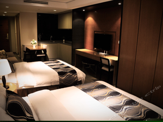 度假城景双床房