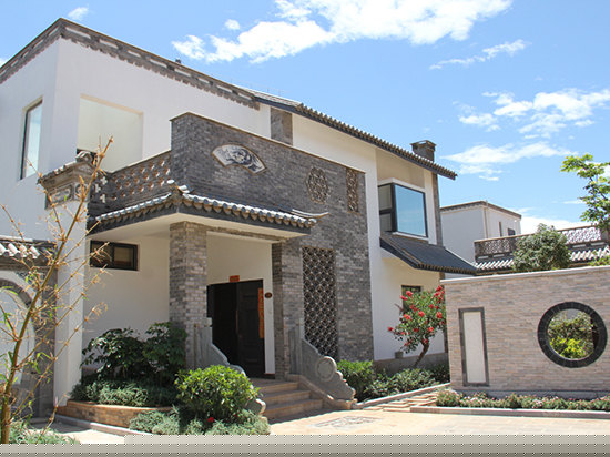 中式风格海景别墅