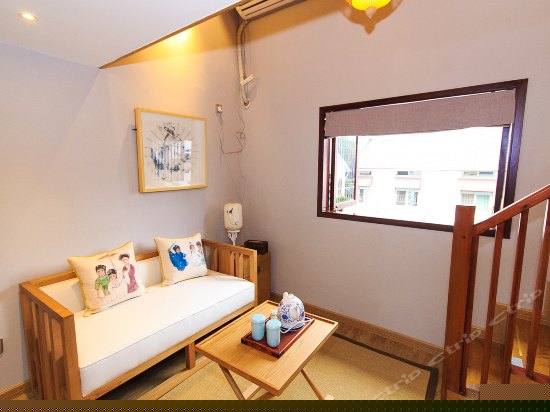 西湖山水复式双床房