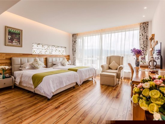 香草天空温馨双床房