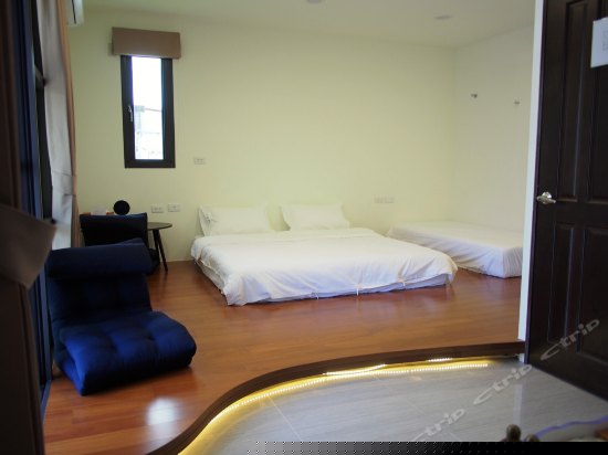 和式露台四人房