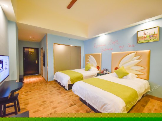 体育主题双床房