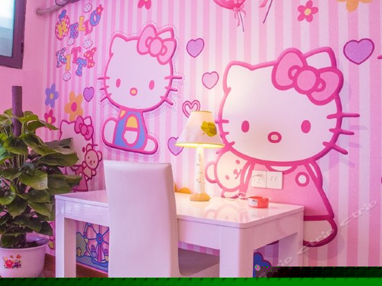 hellokitty 亲子双床房