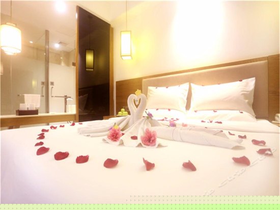 高级园景大床房