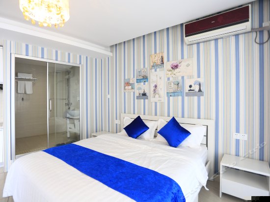 豪华海景家庭双床房