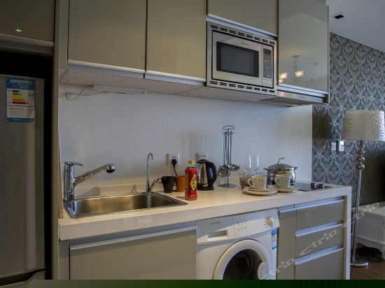 豪华海河景大床房