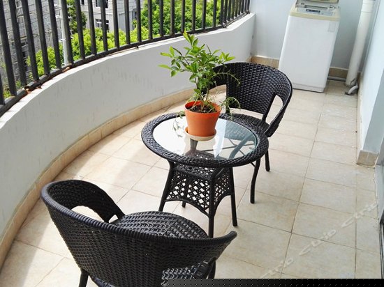 公寓一室一厅阳台大床房