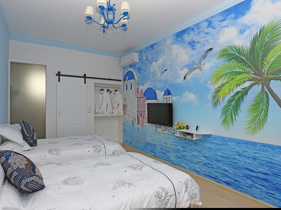 豪华海景双床房