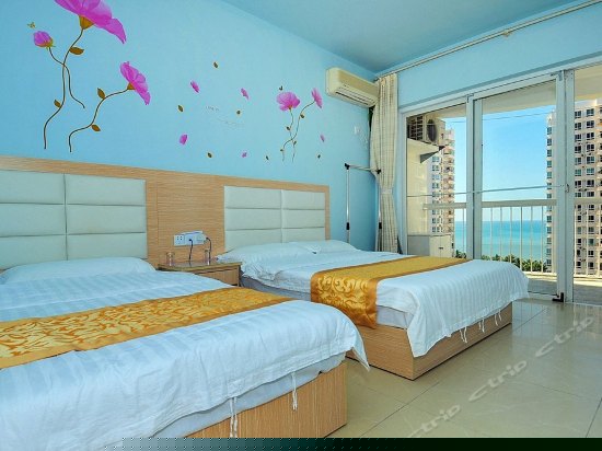 豪华海景家庭房