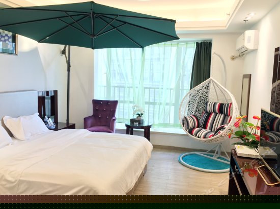 沙滩风情主题房