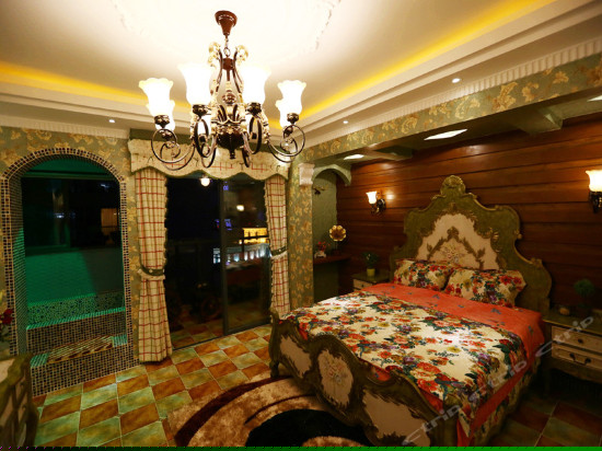 轻奢景观美式蜜月房