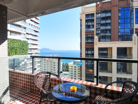 阳台海景圆床房