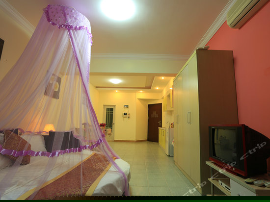 海景蜜月圆床房