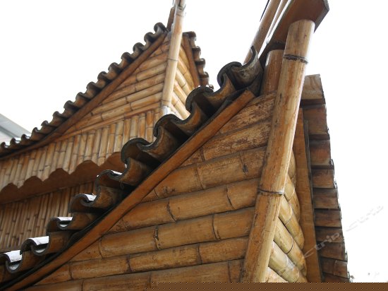 特色竹屋大床房