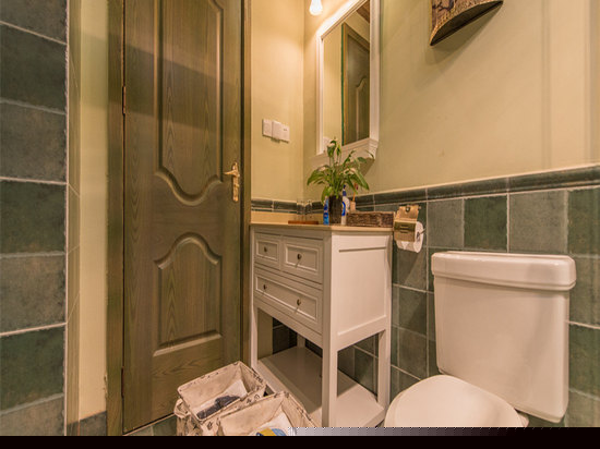 英伦清新海景大床房