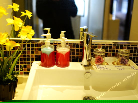 都市夜景双人床