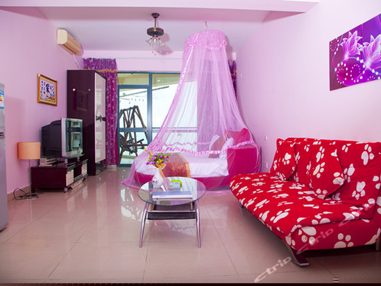 海景蜜月圆床房