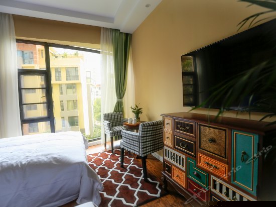 典雅园景双床房