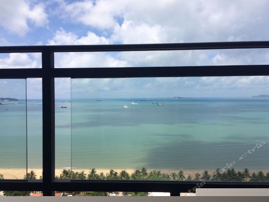 高级海景双床间