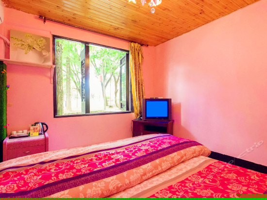 临河现代景观大床房