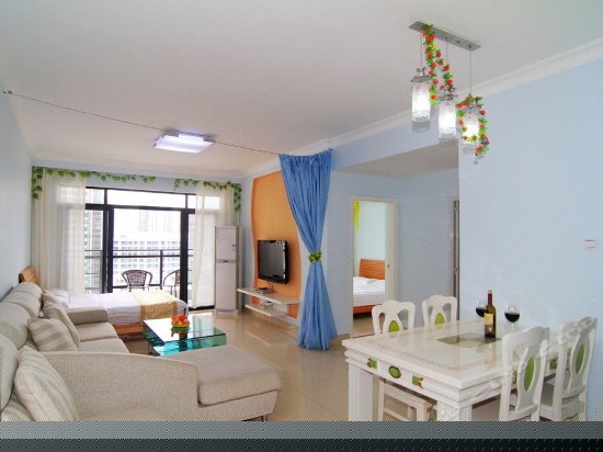 侧面海景一房一厅