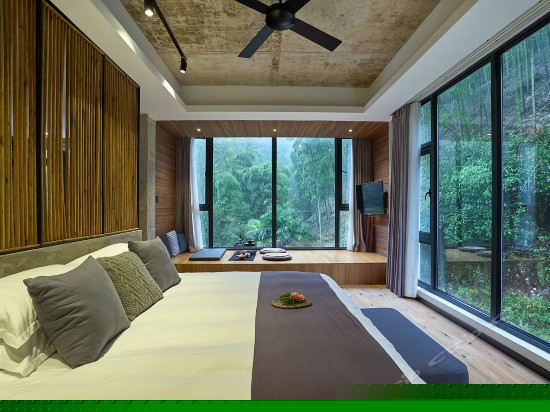 山院一琥珀景观大床