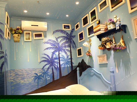 流星雨,大自然主题房(无窗)