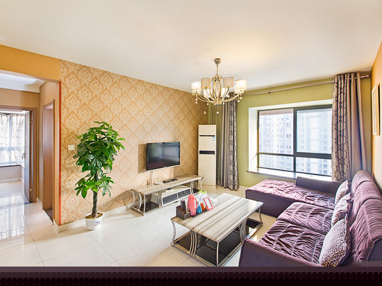 街景阳光两室一厅