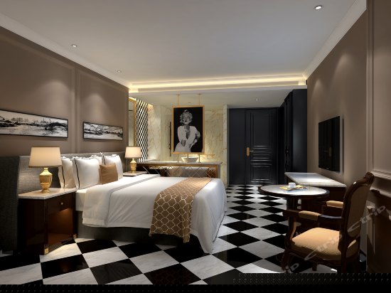 恋上英伦大床房