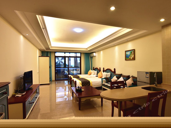 豪华海景双床房