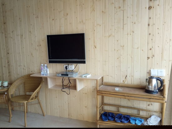 江景阳台木家庭房