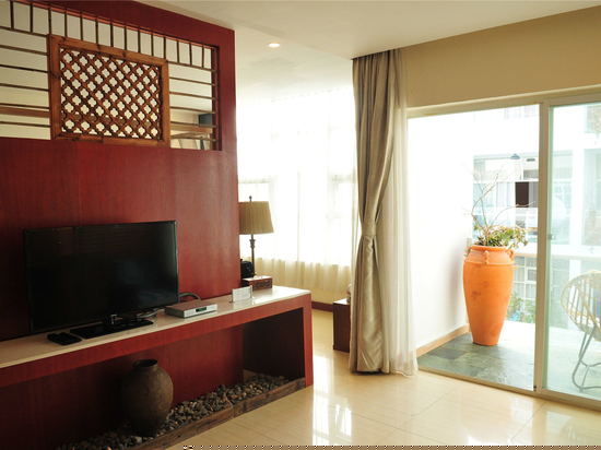 侧面海景大床房