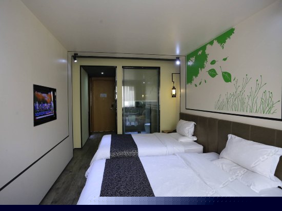 都市风情双床房