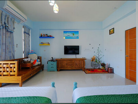 维多利亚海洋风四人房